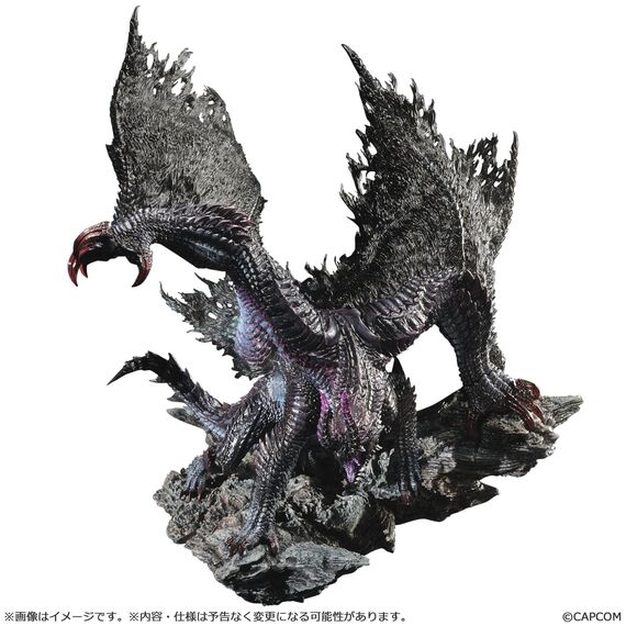 MONSTER HUNTER - Black Eclipse Wyvern Gore Magala - Statue 20.5cm