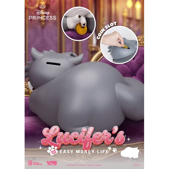 CINDERELLA - Lucifer - Piggy Bank 20.5cm