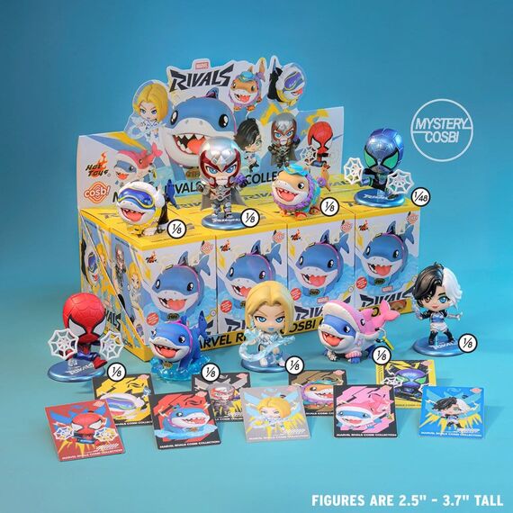 MARVEL RIVALS - Cosbi - Assort 8 Figurines BLIND BOX