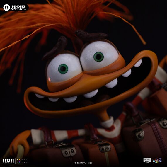 INSIDE OUT 2 - Anxiety - Statue Art Scale 1/10 18.4cm