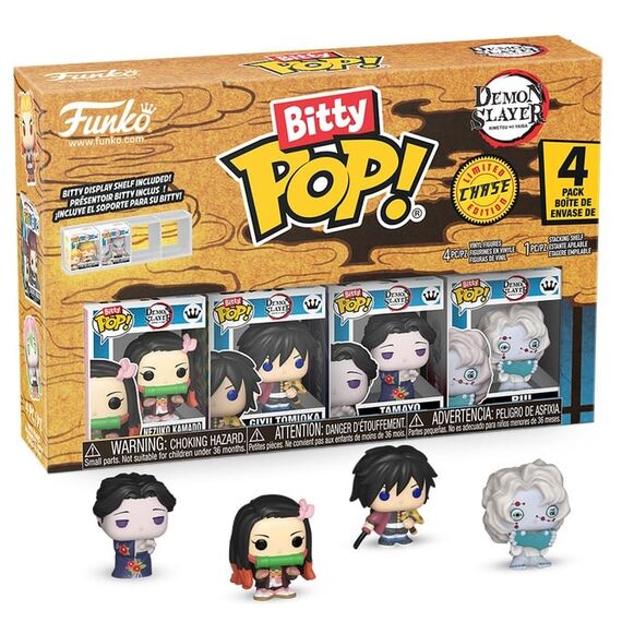 DEMON SLAYER - Bitty Pop 4 Pack 2.5cm - Nezuko