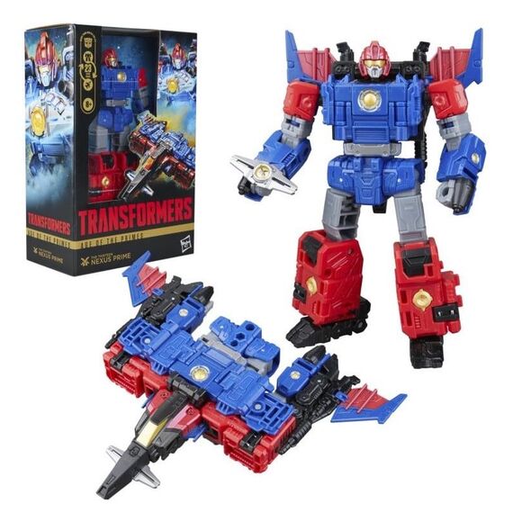 TRANSFORMERS Age of the Primes - Nexus Prime Voyager - Figure 15.5cm