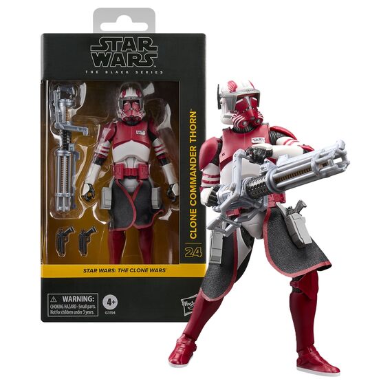 THE CLONE WARS - Clone Commander Thorn - Figure Black Series 15cm