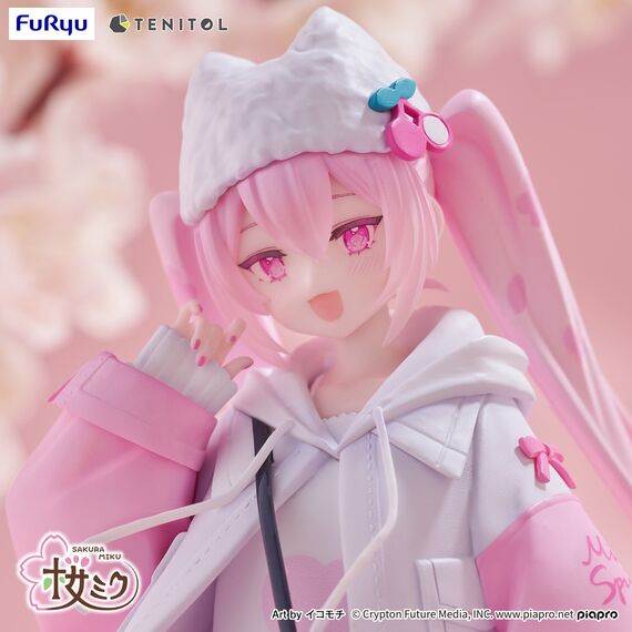 HATSUNE MIKU - Sakura Miku - Statue Tenitol 19cm