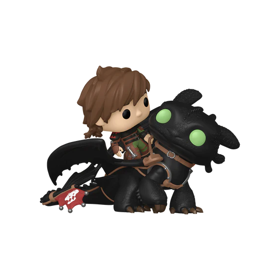 HOW TO TRAIN YOUR DRAGON - POP Ride DLX N° 123 - Hiccup with Toothless