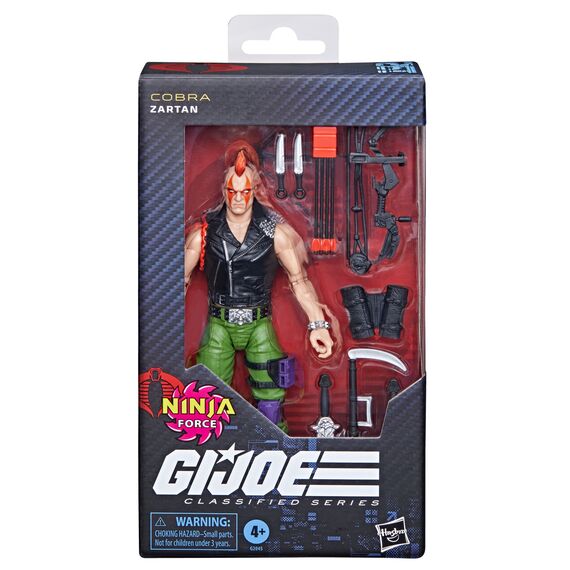 G.I. JOE - Zartan - Figure Classified Series #192 15cm