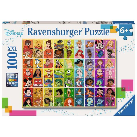 DISNEY - The colour palette - Puzzle 100P XXL