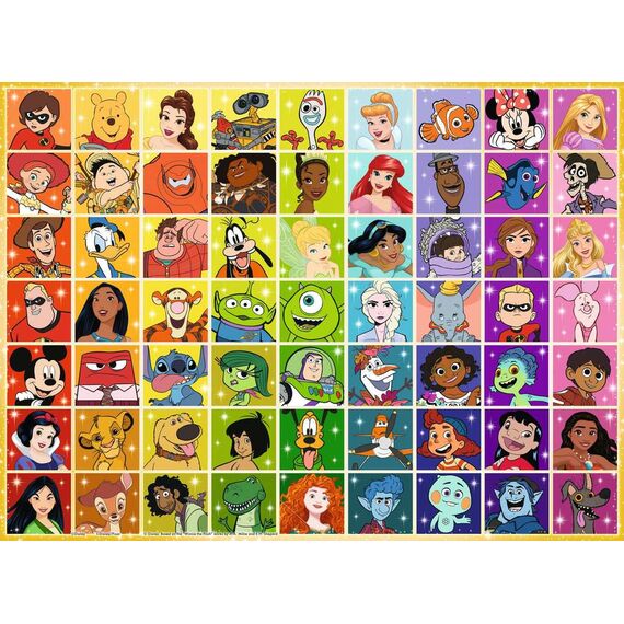 DISNEY - The colour palette - Puzzle 100P XXL