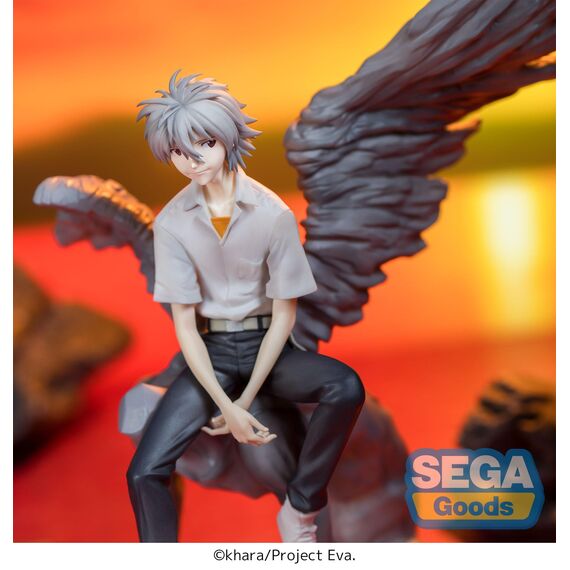 EVANGELION - Kaworu - Figure Luminasta 24cm