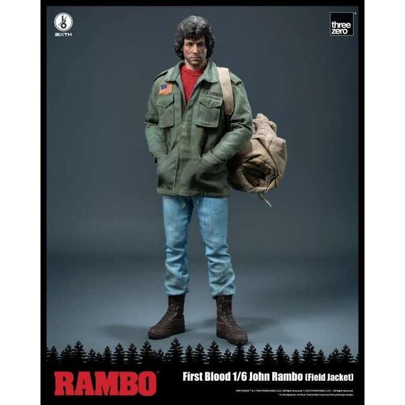 RAMBO FIRST BLOOD - John Rambo "Field Jacket" - Figure 1/6 30cm