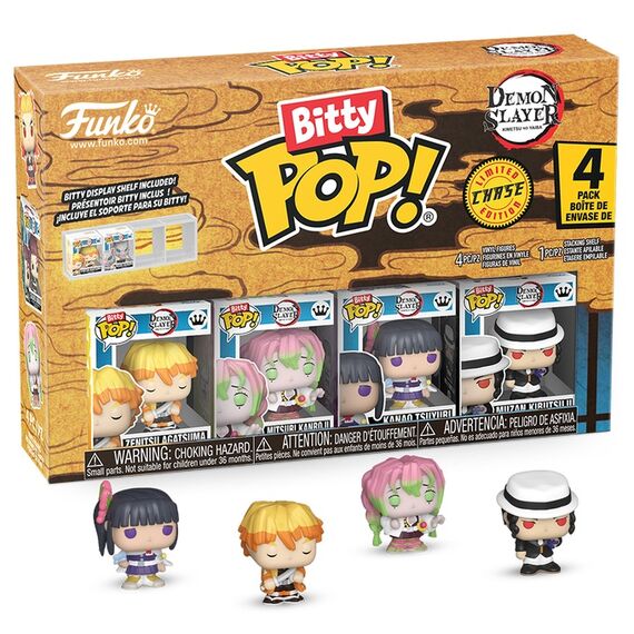 DEMON SLAYER - Bitty Pop 4 Pack 2.5cm - Zenitsu