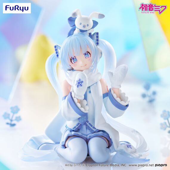 HATSUNE MIKU - Snow Miku "Sky Town" - Statue Noodle Stopper 15cm