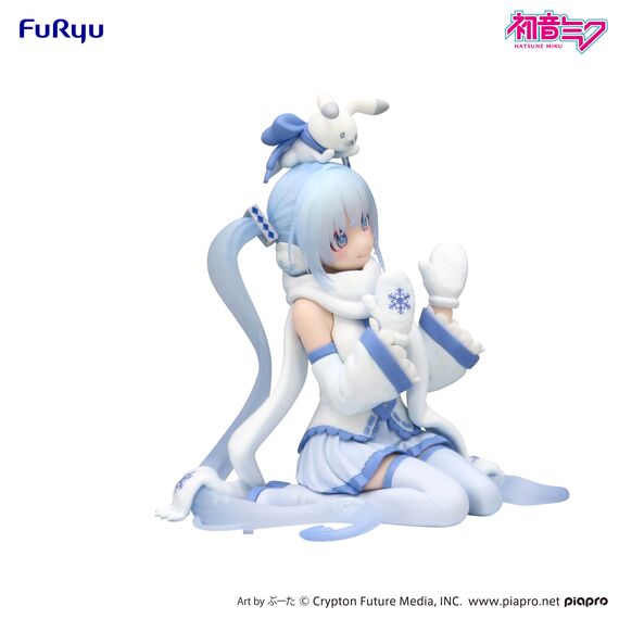 HATSUNE MIKU - Snow Miku "Sky Town" - Statue Noodle Stopper 15cm