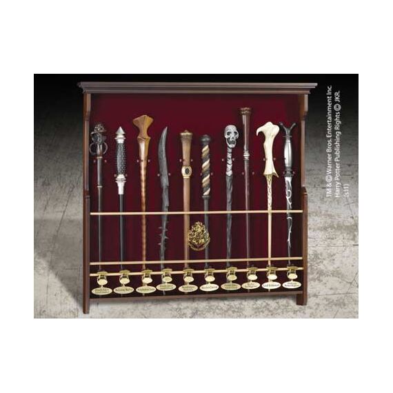 HARRY POTTER - Ten Character Wand Display