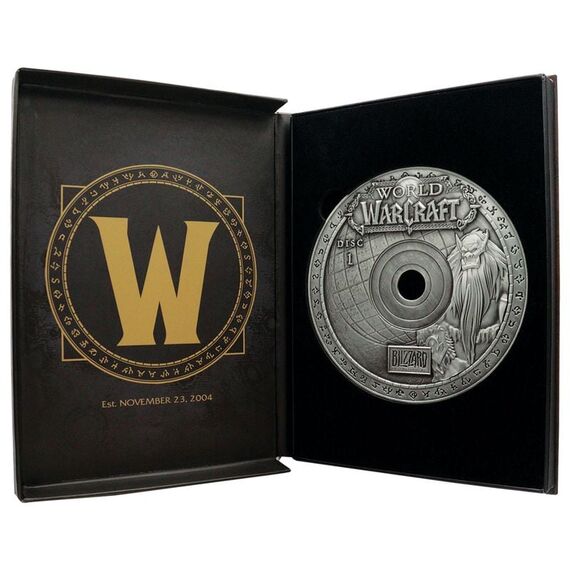 WORLD OF WARCRAFT - CD-Rom - Limited Editon Replica