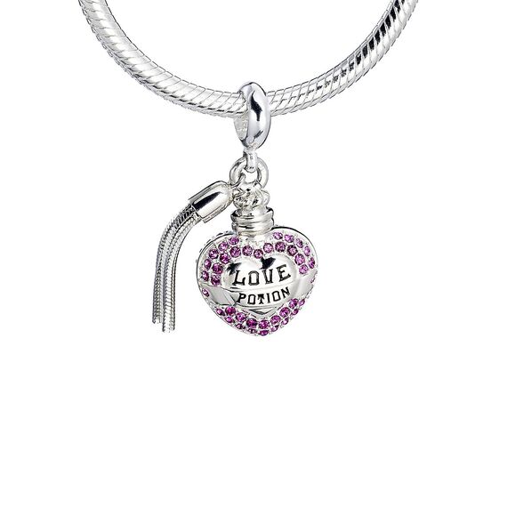 HARRY POTTER - Love Potion - Charm Slider + Crystals for Bracelet
