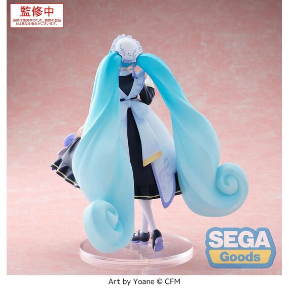 HATSUNE MIKU - Hatsune Miku "Classical Maid" - Figure Luminasta 21cm