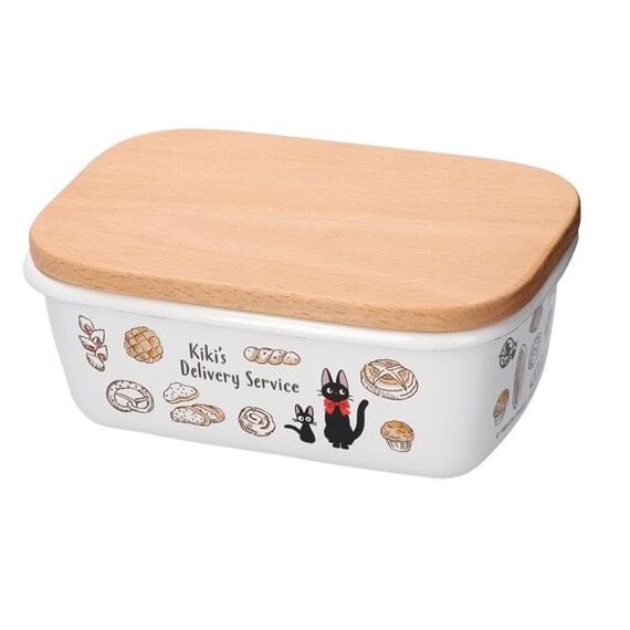 STUDIO GHIBLI -Kiki Delivery Service - Enamel Butter Dish 150x100x65mm
