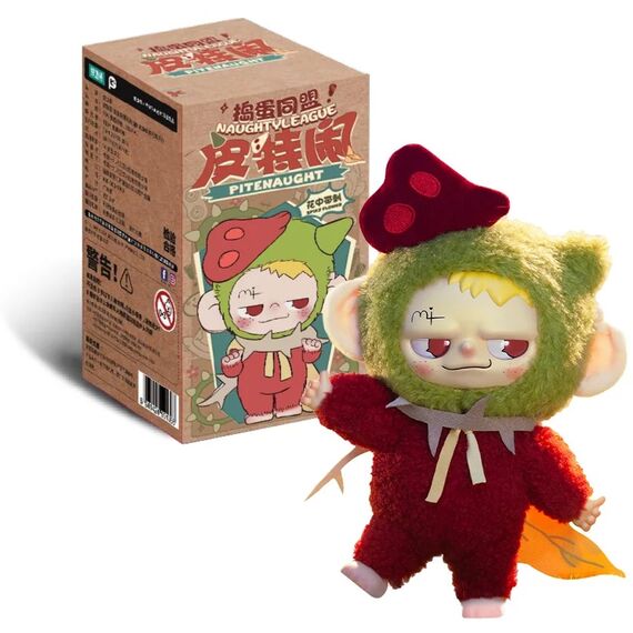 PITENAUGHT - Elf - Display of 6 Plushs 17cm - Mystery Box