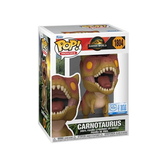 JURASSIC WORLD REBIRTH - POP Movies N° 1804 - Carnotaurus