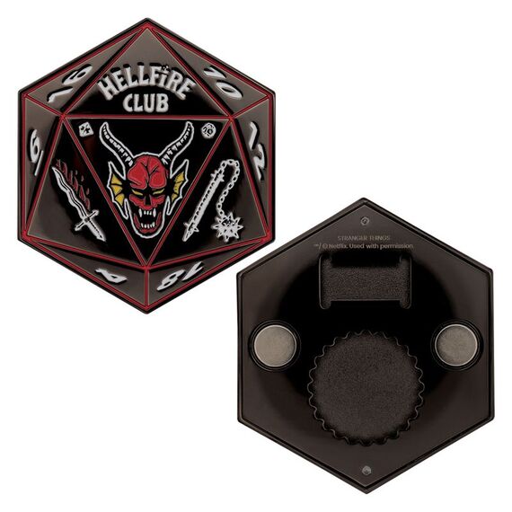 STRANGER THINGS - Hellfire Club - Limited Edition Bottle Opener