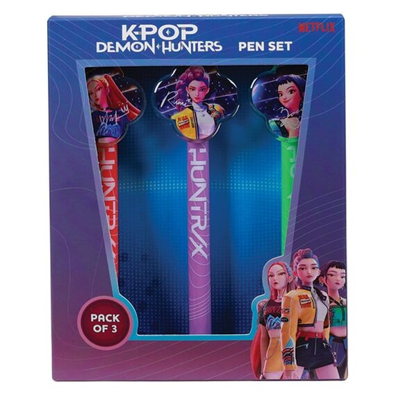 K-POP DEMON HUNTERS - 3 Pen Set
