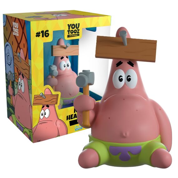 SPONGEBOB - Nail on Head Patrick - Figure Youtooz 10cm