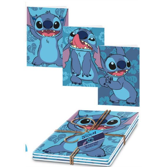 STITCH - Set of 3 Excercice Book