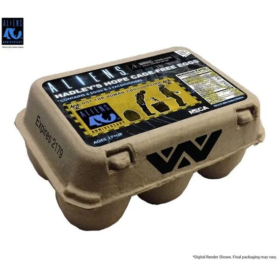 ALIENS 40TH ANNIVERSARY - Alien Eggs - 6 Accessory Pack