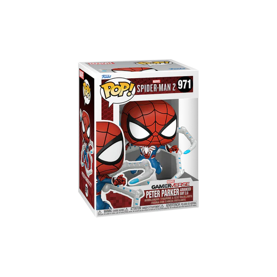 SPIDER-MAN 2 - POP Games N° 971 - Peter Parker (Advanced Suit 2.0)