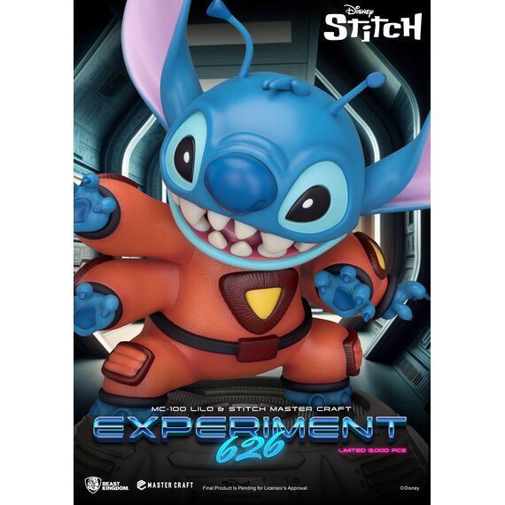 DISNEY - Stitch Experiment 626 - Statuette Master Craft 39 cm