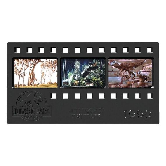 JURASSIC PARK - Metal Film Strip Collectible