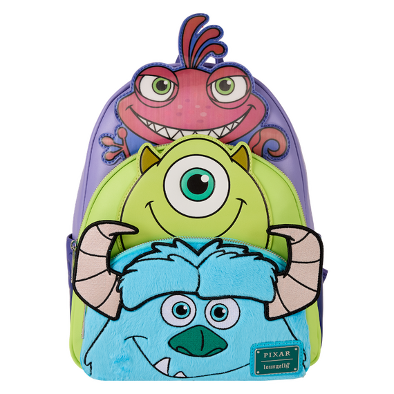 MONSTERS INC. - Mike, Sulley et Randall - Mini Backpack LoungeFly
