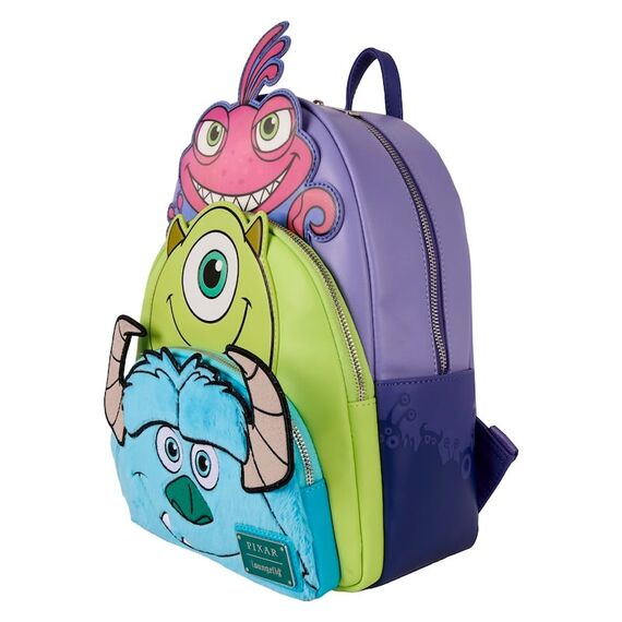 MONSTERS INC. - Mike, Sulley et Randall - Mini Backpack LoungeFly