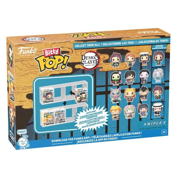DEMON SLAYER - Bitty Pop 4 Pack 2.5cm - Inosuke