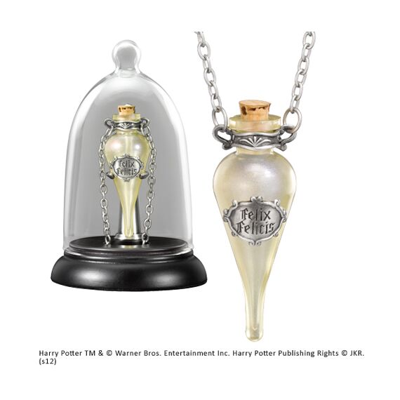 HARRY POTTER - Felix Felicis Pendant and Display