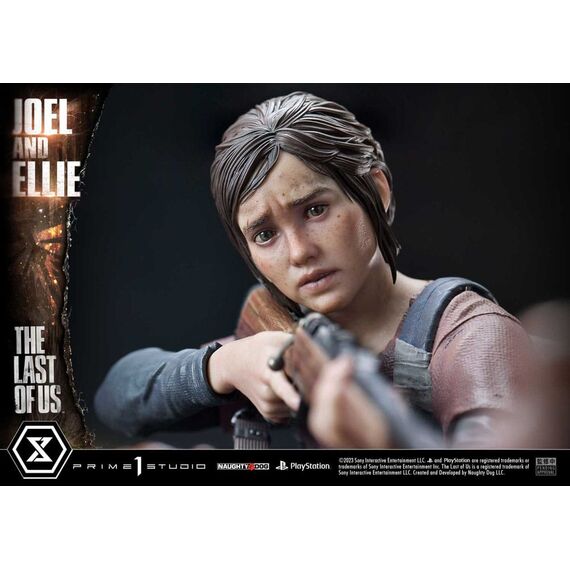 THE LAST OF US - Joel & Ellie - Statue Premium Masterline 73cm