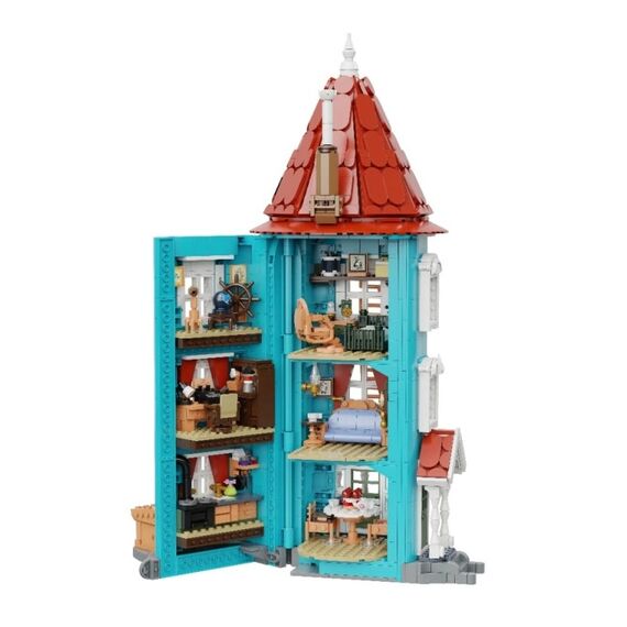 MOOMIN - Moomin House - Building block 1757 pcs