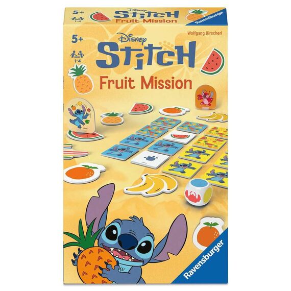 DISNEY - Stitch - Fruit Mission - Bring Along Game