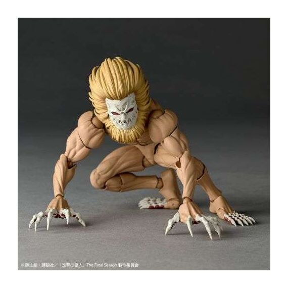 ATTACK ON TITAN - Jaw Titan - Figurine Revoltech A.Y. 14cm