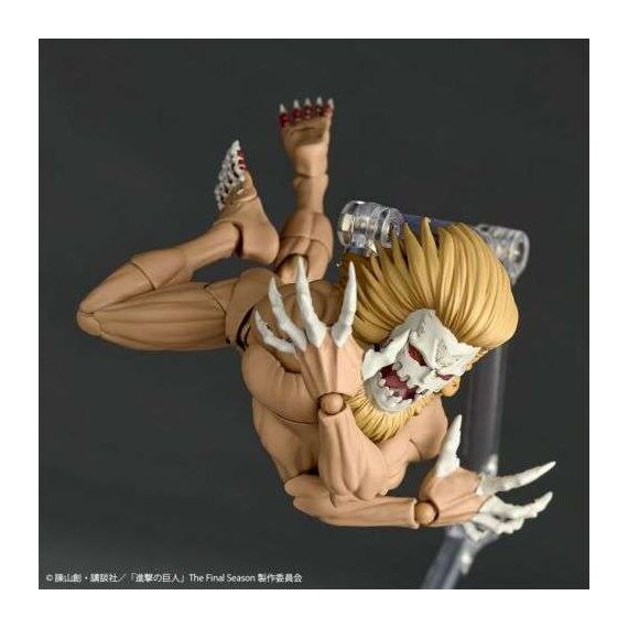 ATTACK ON TITAN - Jaw Titan - Figurine Revoltech A.Y. 14cm