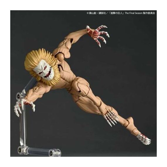 ATTACK ON TITAN - Jaw Titan - Figurine Revoltech A.Y. 14cm