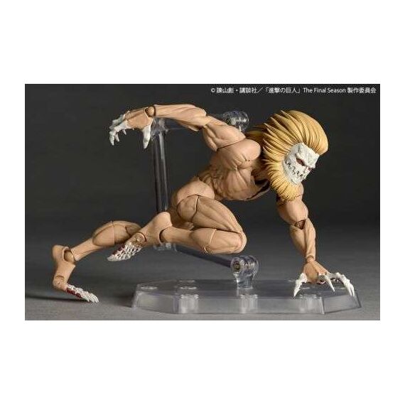 ATTACK ON TITAN - Jaw Titan - Figurine Revoltech A.Y. 14cm