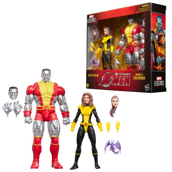 MARVEL - Kitty Pride & Marvel's Colossus - Figure Legend Series 15cm