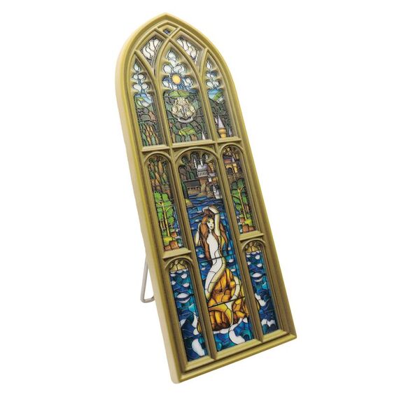 HARRY POTTER - Mermaid Stained Glass Window - Resin Plaque Limited Ed.