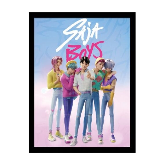 K-POP DEMON HUNTERS - Saja Boys - Collector Print 45x35cm
