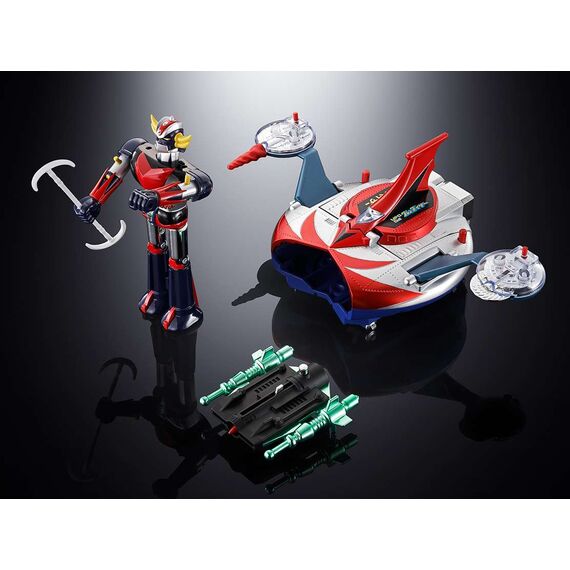 GRENDIZER - Grendizer & Ufo Spazer - Fig. Chogokin Deluxe 12 & 13cm