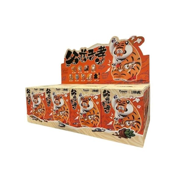 ALEXANDER the Fat Tiger - Roaring Love - Blind Box 8 Figure set 10cm