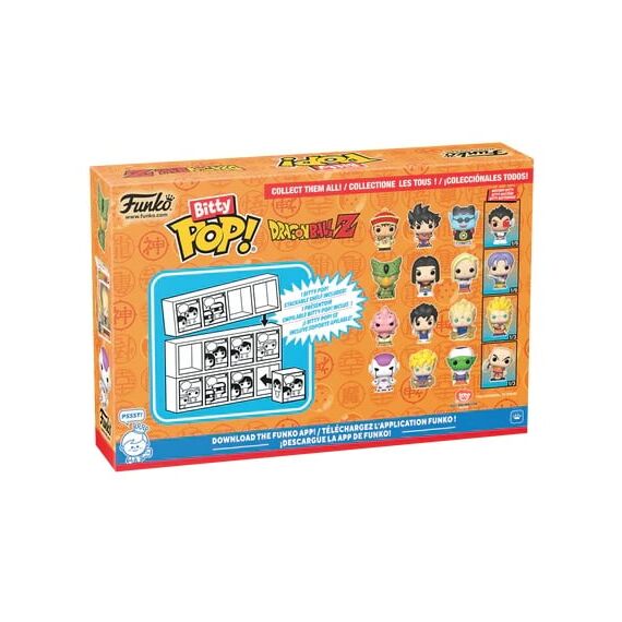 DRAGON BALL Z - Bitty Pop 4 Pack 2.5cm - Cell (First Form)