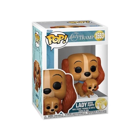 LADY AND THE TRAMP - POP Disney N° 1553 - Lady with puppy